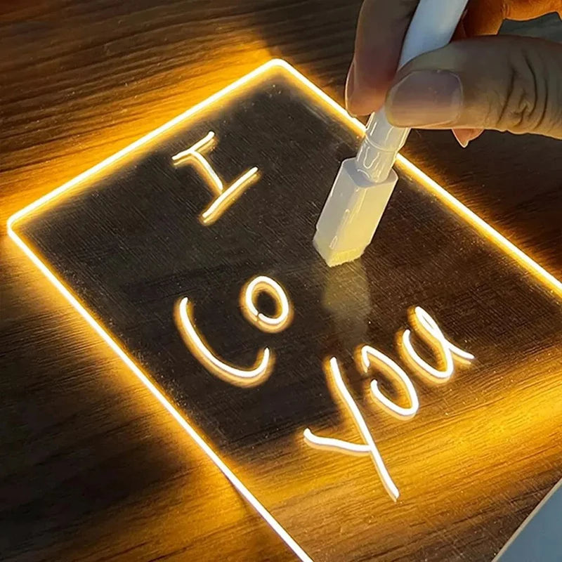 Glowing Erasable Message Board