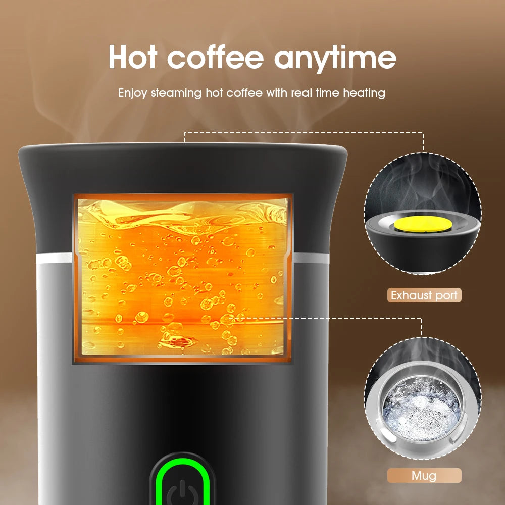 CafinaVento: Portable Espresso Coffee Machine