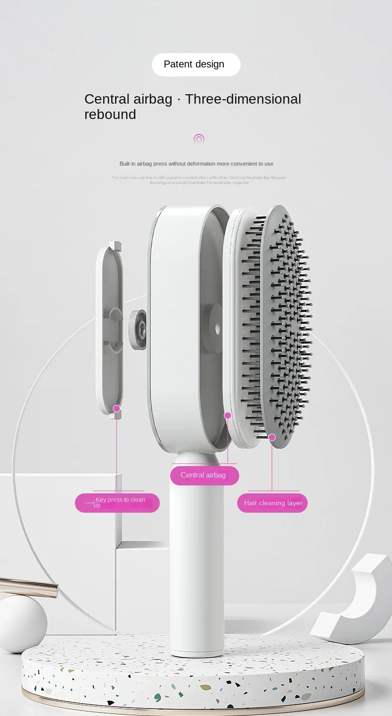 Self Cleaning Hair Brush