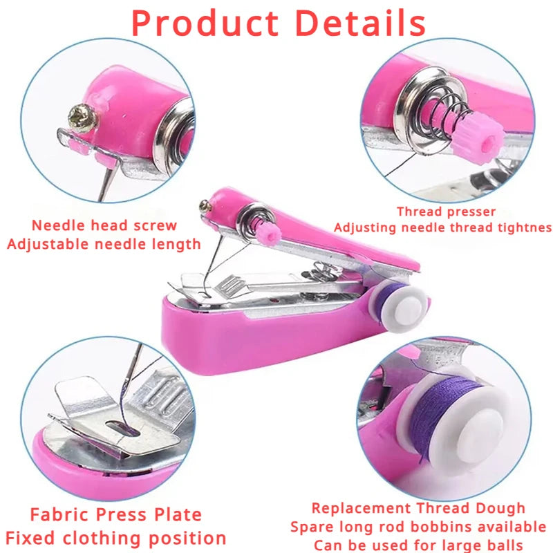 Portable Mini Manual Sewing Machine