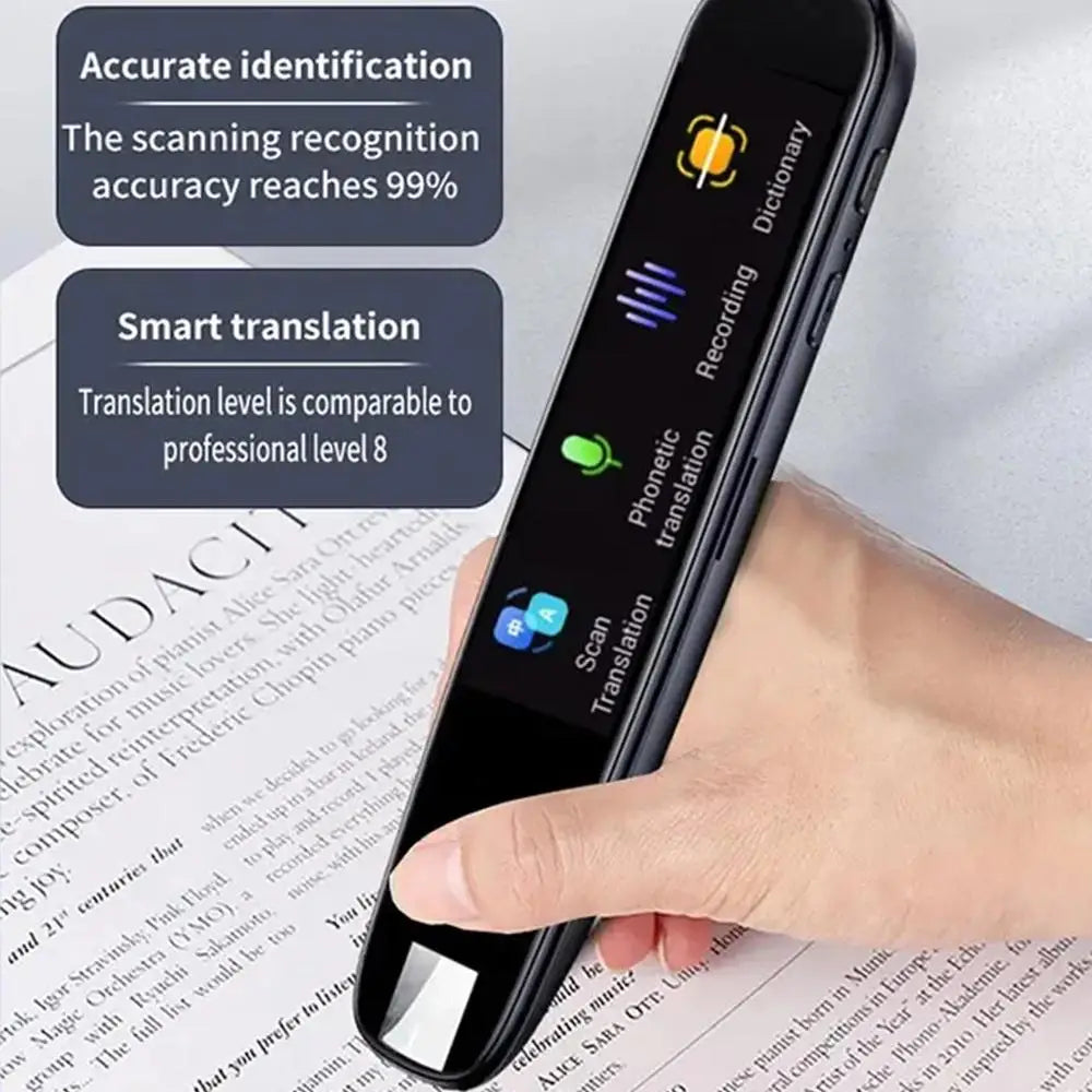 Scanning Translator Pen-123 Languages