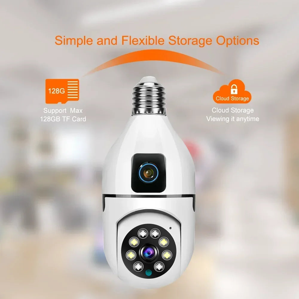 Easy Fix Bulb Wireless Camera 8 MP Ultra HD