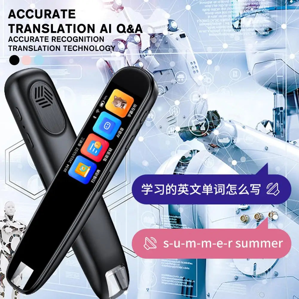 Scanning Translator Pen-123 Languages