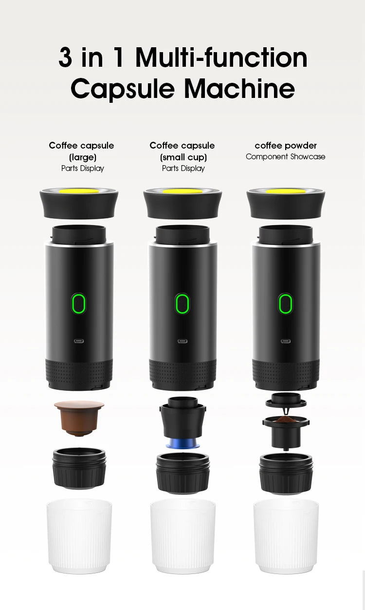 CafinaVento: Portable Espresso Coffee Machine