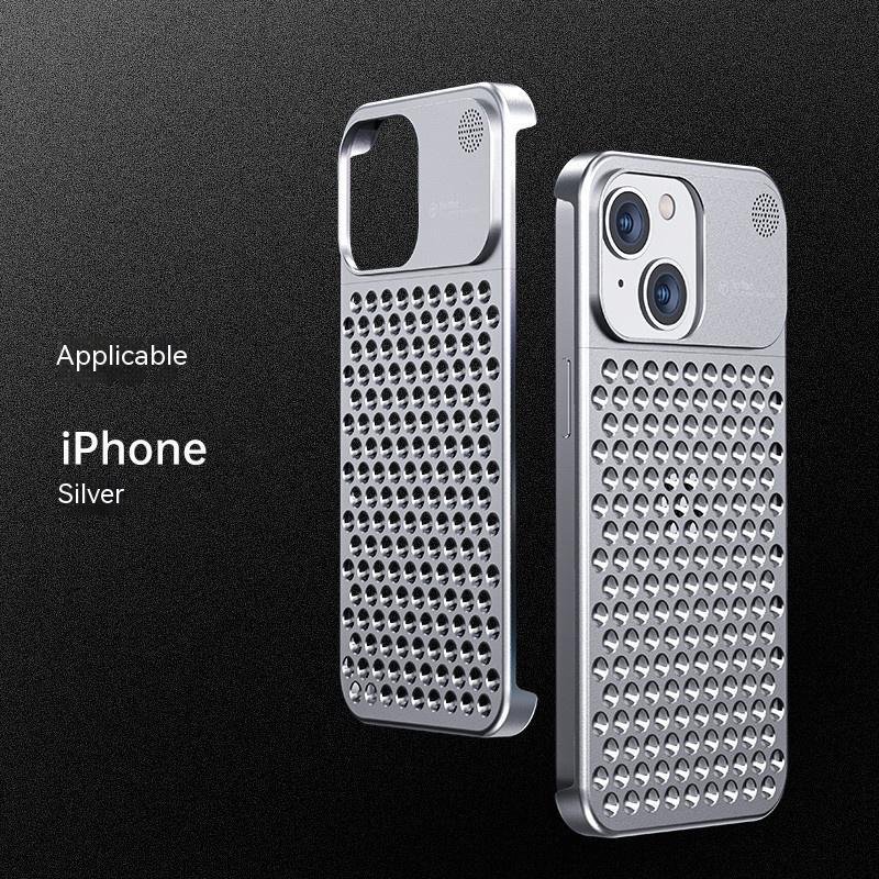 Aluminum Alloy Phone Case For 14 13 Pro Max Anti-fall Cover