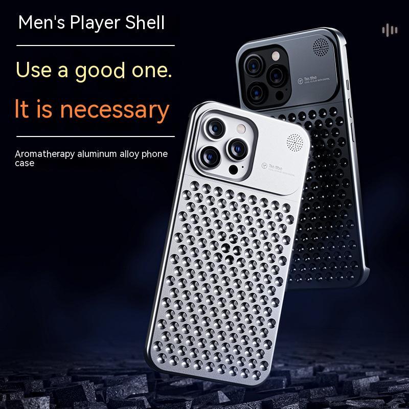 Aluminum Alloy Phone Case For 14 13 Pro Max Anti-fall Cover